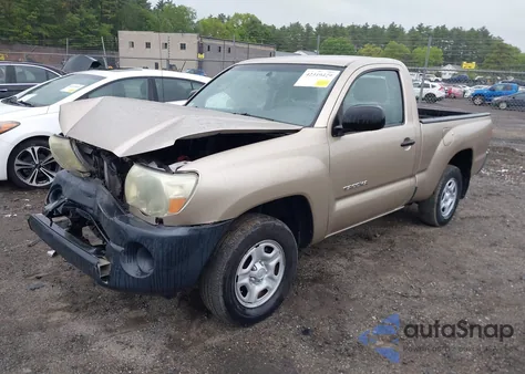 2007 Toyota Tacoma z USA, uszkodzony, nr VIN 5TENX22N97Z407122
